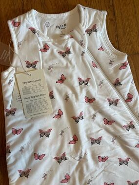 NWT 1.0 Large Kyte Baby sleeep sack in butterfly